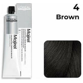 Loreal Professional Majirel Hair Color 50G 4 Brown + Oxidant 1000Ml Combo